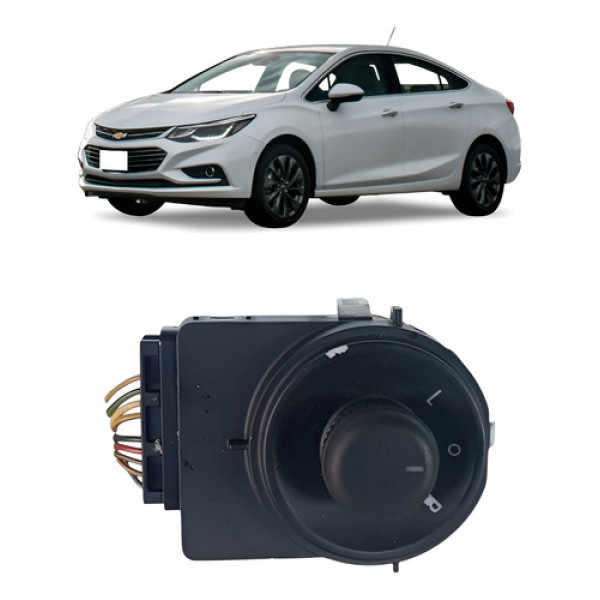 Botão Regulagem Retrovisor Elétrico Cruze 2017 2018 2019