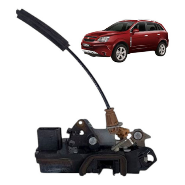 Fechadura Elétrica Dianteira Esquerda Gm Captiva 2008 A 2016