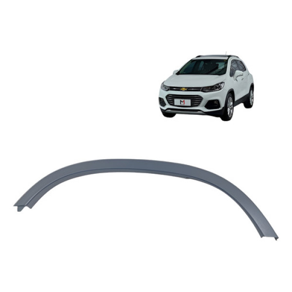 Moldura Paralama Traseiro Esquerdo Gm Tracker 2017 2018 2019 Preto