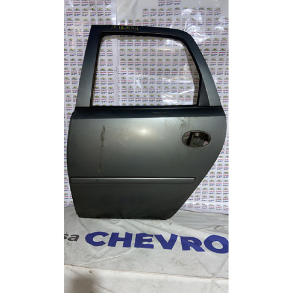 Porta Traseira Esquerda Meriva 2003 A 2012 C/detalhes Traseira Esquerda