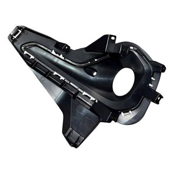 Moldura Farol De Milha Lado Direito Novo Onix 2020 2021 2024 Preto