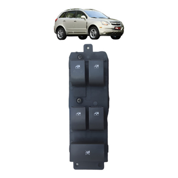 Botão Comando Vidro Elétrico Captiva 2.4 2009 2010 2011 2012