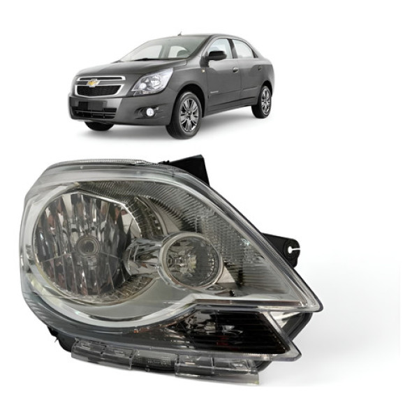 Farol Direito Chevrolet Cobalt 2012 2013 2014 2015 Original Direito/passageiro