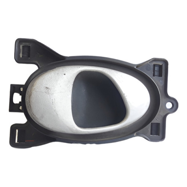 Maçaneta Inter Porta Traseira Direita Celta Prisma 2003 2006 Prateado