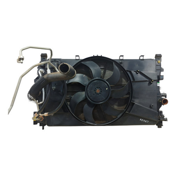 Kit Completo Radiador Gm Cruze 2012 2016 Prateado