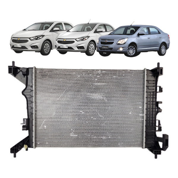 Radiador Onix Cobalt Prisma Spin 2017 2018 2019 Automático