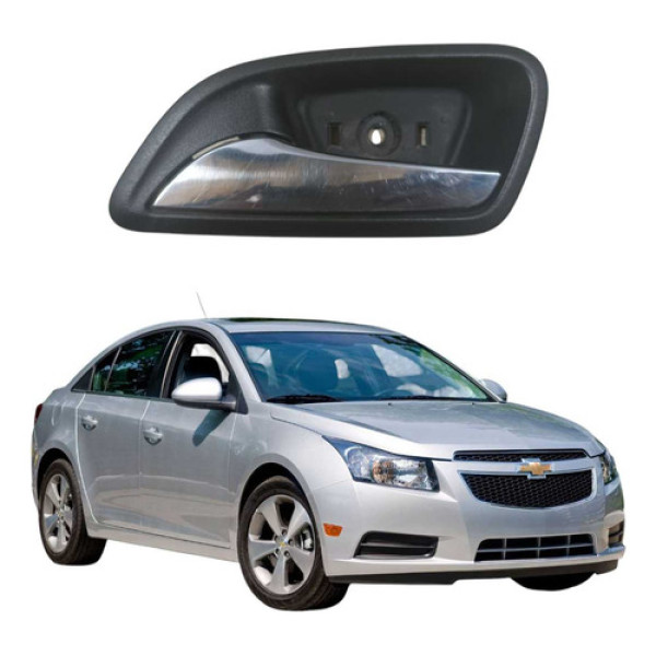 Maçaneta Int Tras Esq Gm Cruze 2012 2013 2014 2015 2016 Traseira