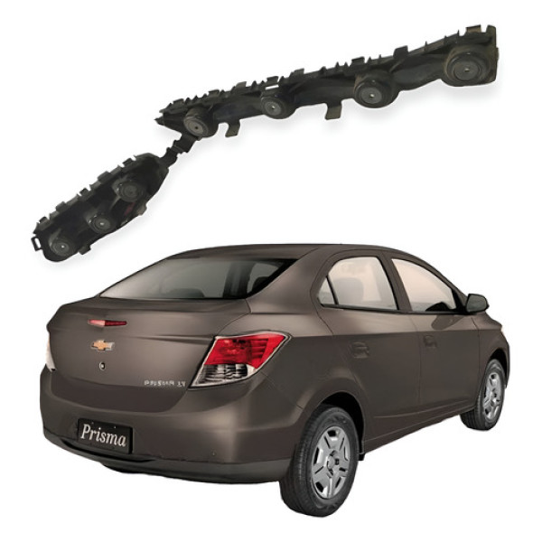 Guia Parachoque Traseiro Esquerdo Prisma 2014 2015 2016 2019