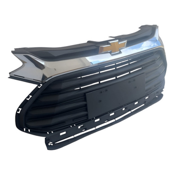 Grade Parachoque Dianteiro Gm Tracker 2020 2021 2022 2024 Preto Fosco