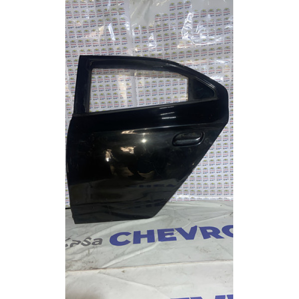 Porta Traseira Esquerda Chevrolet Onix 2013 2014 2015 2019 Traseira Esquerda Preto