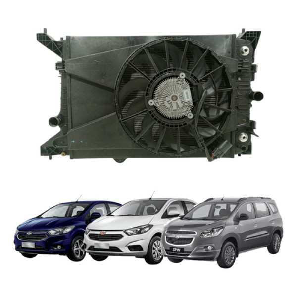 Kit Radiador Onix Prisma 1.4 Spin 1.8 Aut 2017 2020 Usado